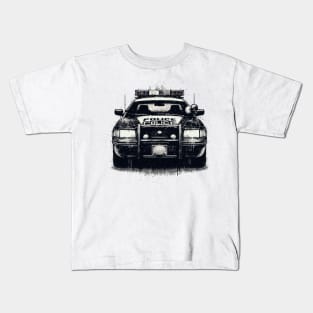 Police Car Kids T-Shirt